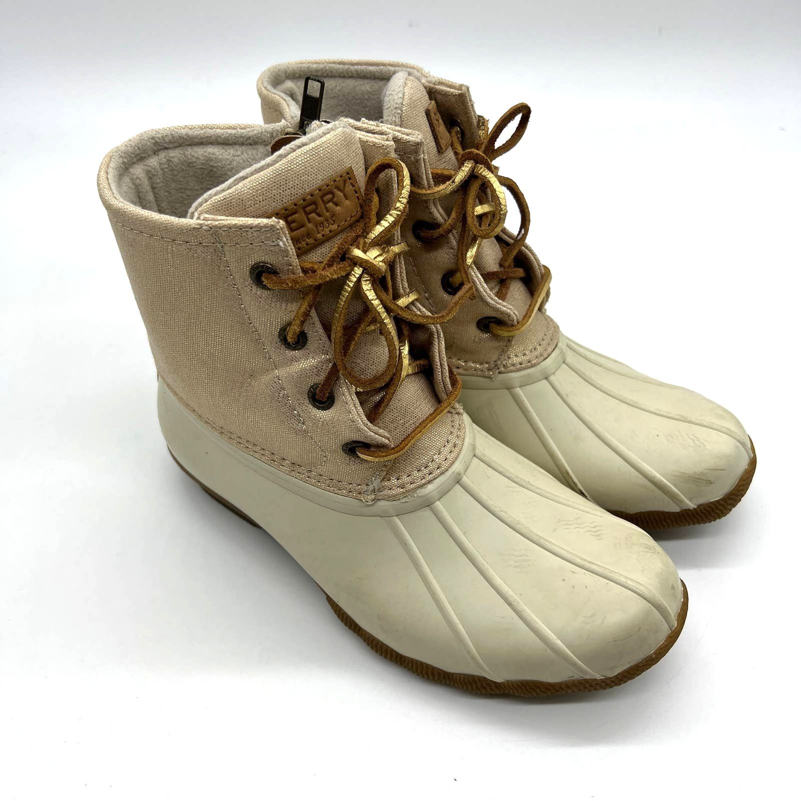 Sperry Sperry Boot Women Size 6 Medium Top Sider SaltWater Boots Size US 6 / IT 36 - 1 Thumbnail