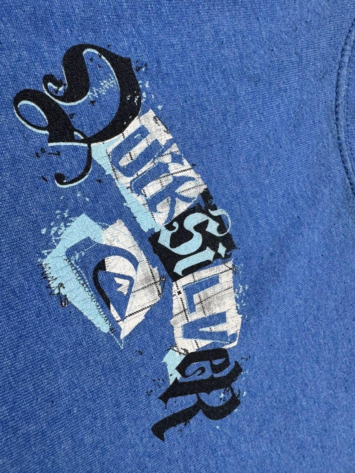 Quiksilver Quiksilver Big Logo Surf T-Shirt Blue Vintage Size US M / EU 48-50 / 2 - 10 Thumbnail