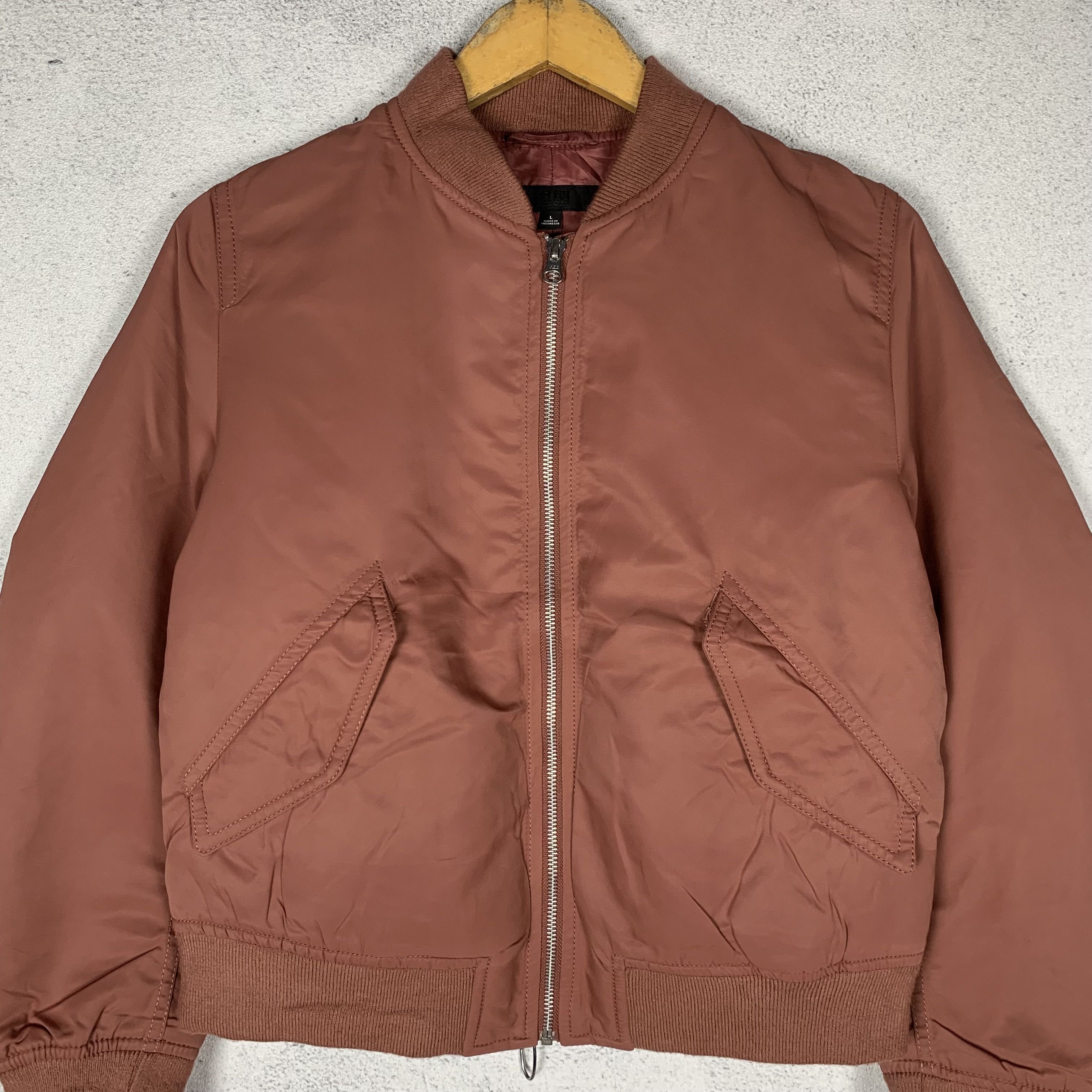 Japanese Brand Uniqlo CWU Bomber Flight Jacket Size L / US 10 / IT 46 - 2 Thumbnail