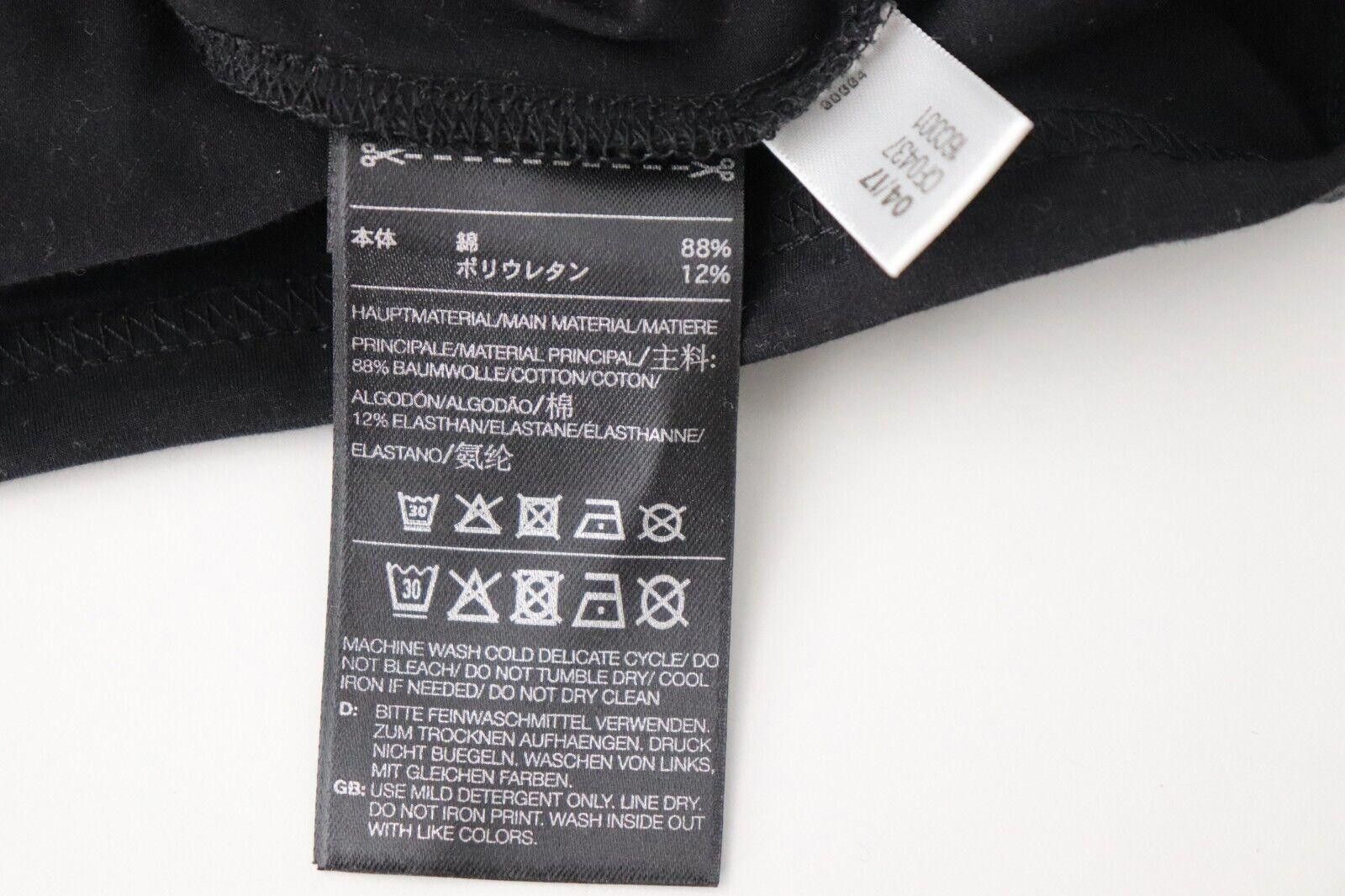 Y-3 Y-3 Adidas Yohji Yamamoto Small Black Crew Neck T-Shirt Top Size S / US 4 / IT 40 - 10 Thumbnail