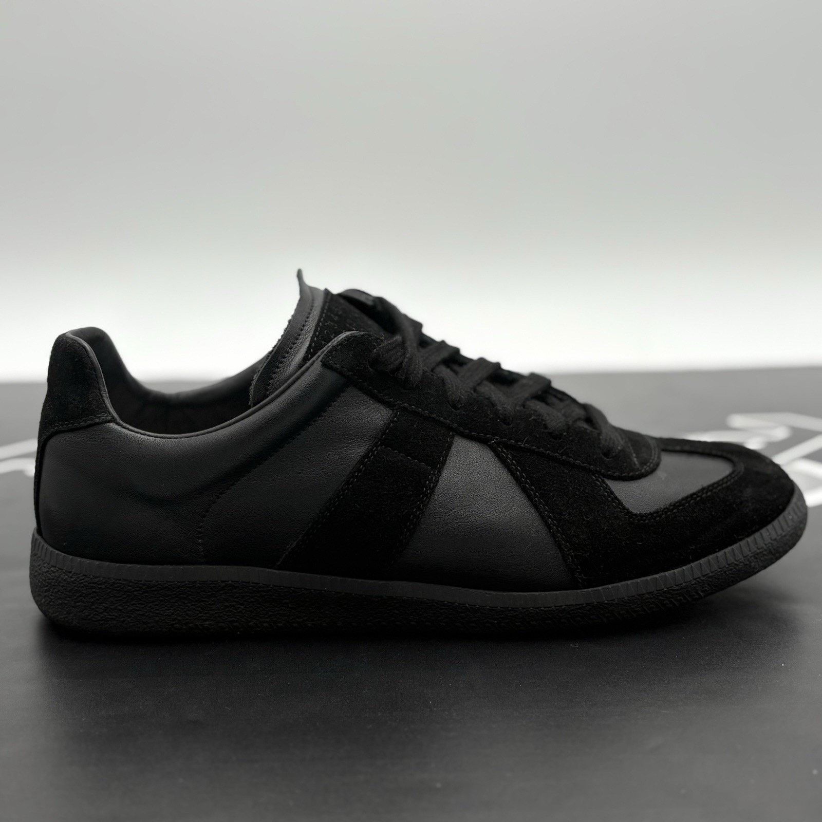 Maison Margiela Maison Margiela Low ' Black ' | EXCELLENT CONDITION! Size US 7 / EU 40 - 2 Thumbnail