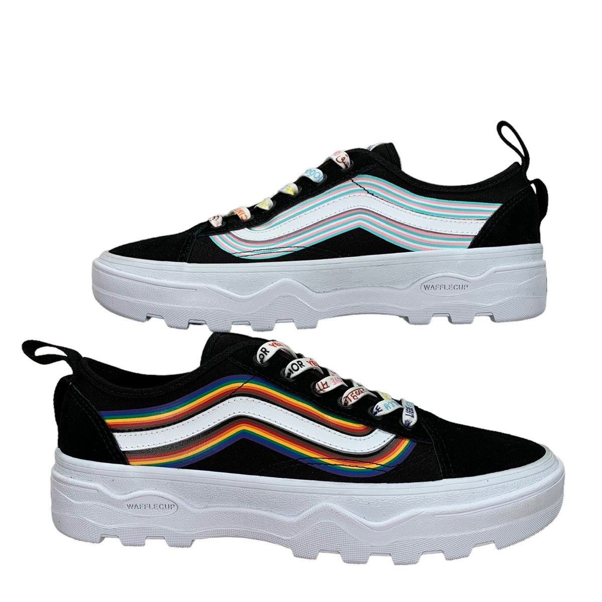 Vans Vans Men's Old Skool Sentry Pride Collection Skate Sneakers Size US 9 / EU 42 - 1 Thumbnail