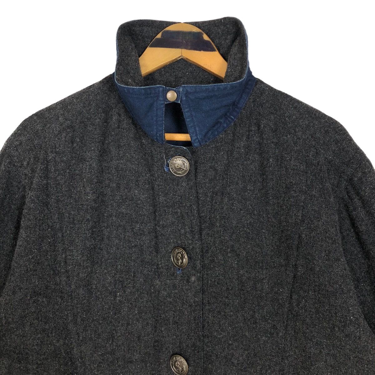 Issey Miyake Vintage 80s Issey Sport IS Reversible Wool Light Jacket L Size US L / EU 52-54 / 3 - 5 Thumbnail