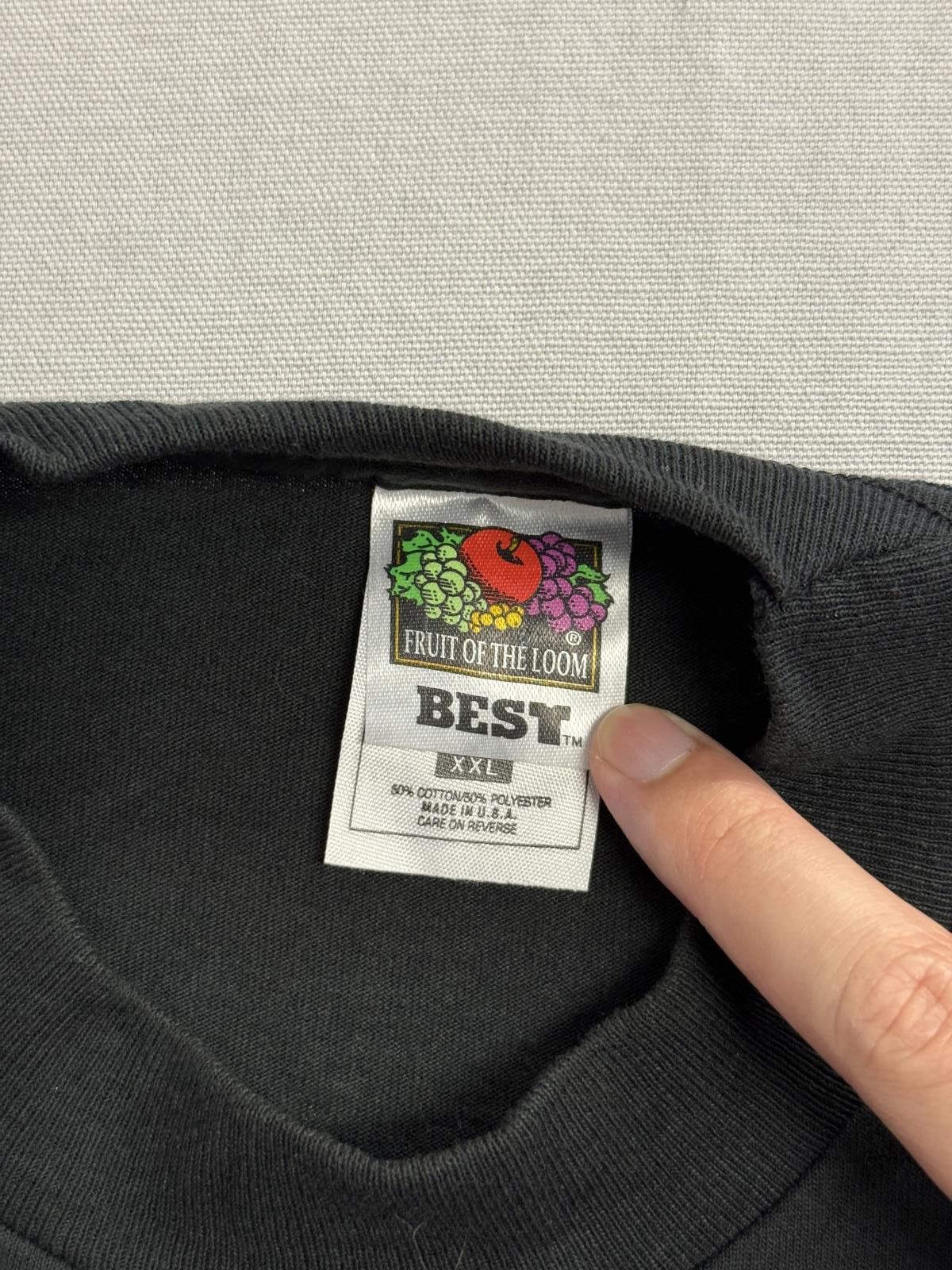 Fruit Of The Loom Vintage Biker T-shitr Born To Be Wild Hamilton Hogs XXL Size US XXL / EU 58 / 5 - 3 Thumbnail