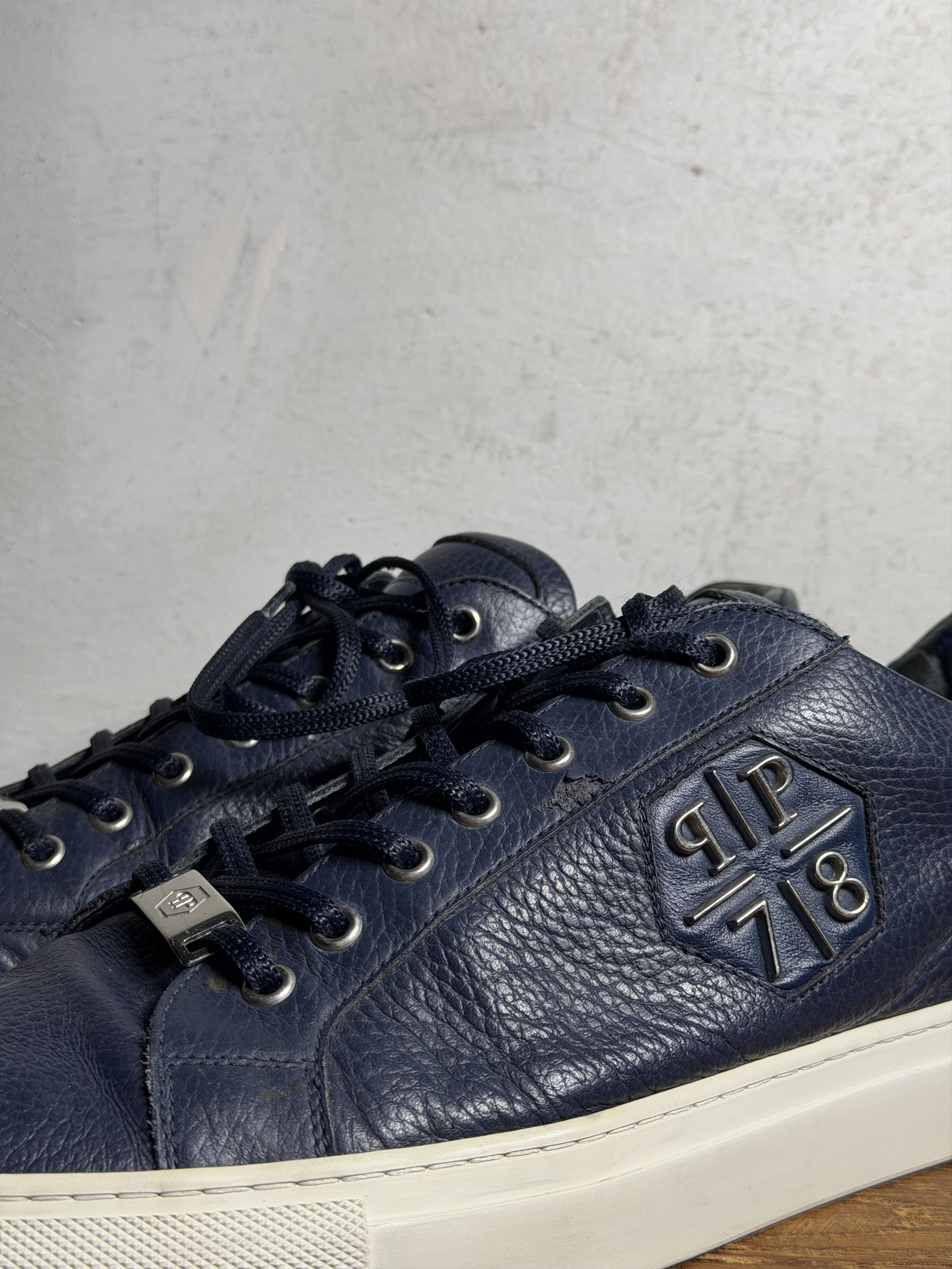 Philipp Plein Phillip Plein Lo-Top Sneakers PP1978 Size US 12 / EU 45 - 3 Thumbnail