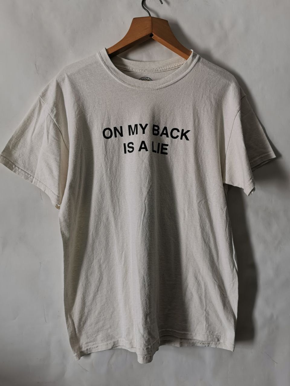 Vintage Vintage Grail Archive George Brecht On My Back Paradox tee Size US M / EU 48-50 / 2 - 1 Thumbnail