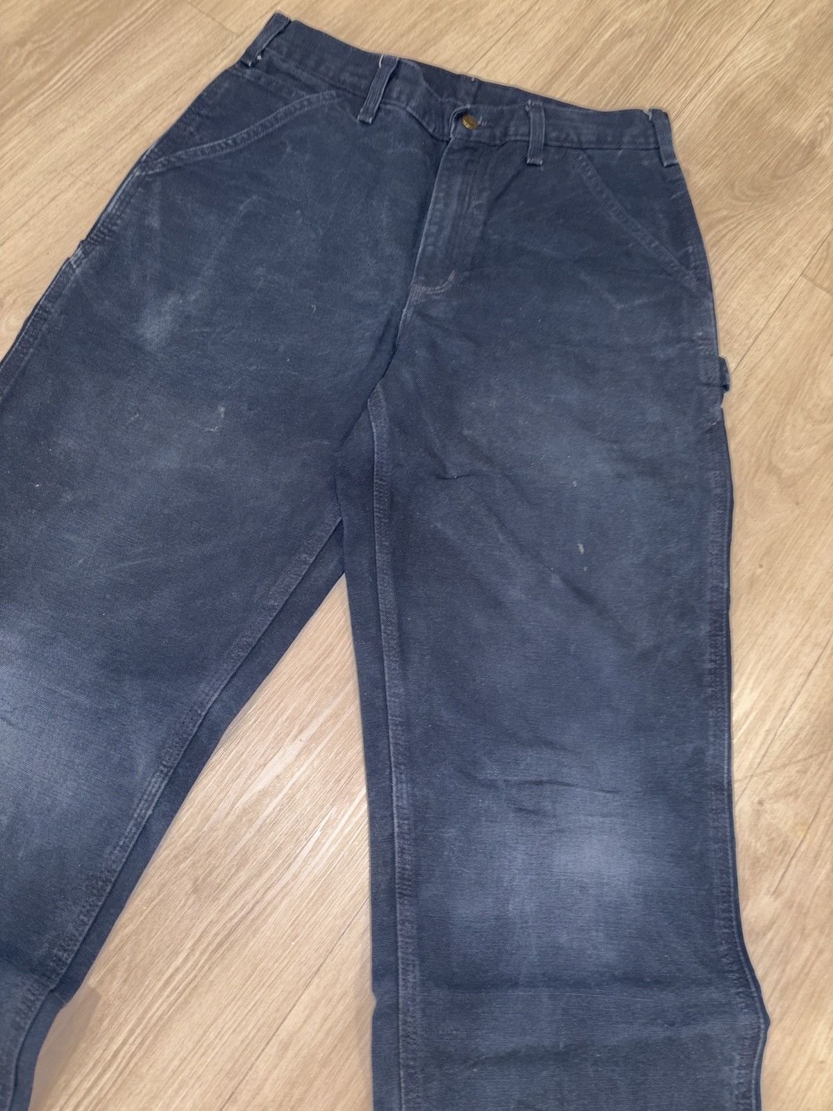 Carhartt Carhartt Navy pants workwear Size US 30 / EU 46 - 2 Thumbnail
