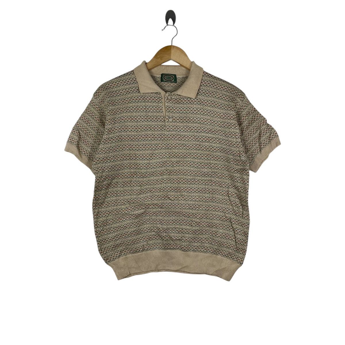 Vintage Vintage Norman Stripe Navajo Native Polo Jumper Size US M / EU 48-50 / 2 - 1 Thumbnail