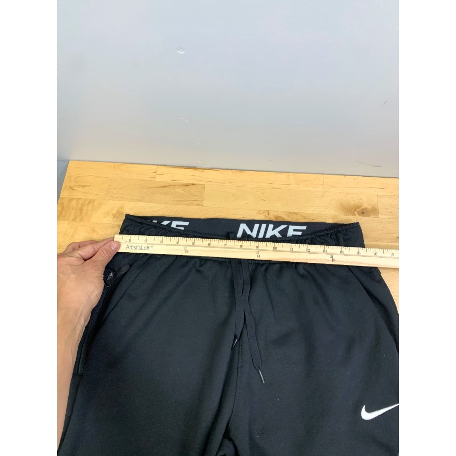 Nike Nike Therma Fit Joggers Mens M Black Casual Activewear Drawstring 12600 Size ONE SIZE - 4 Thumbnail