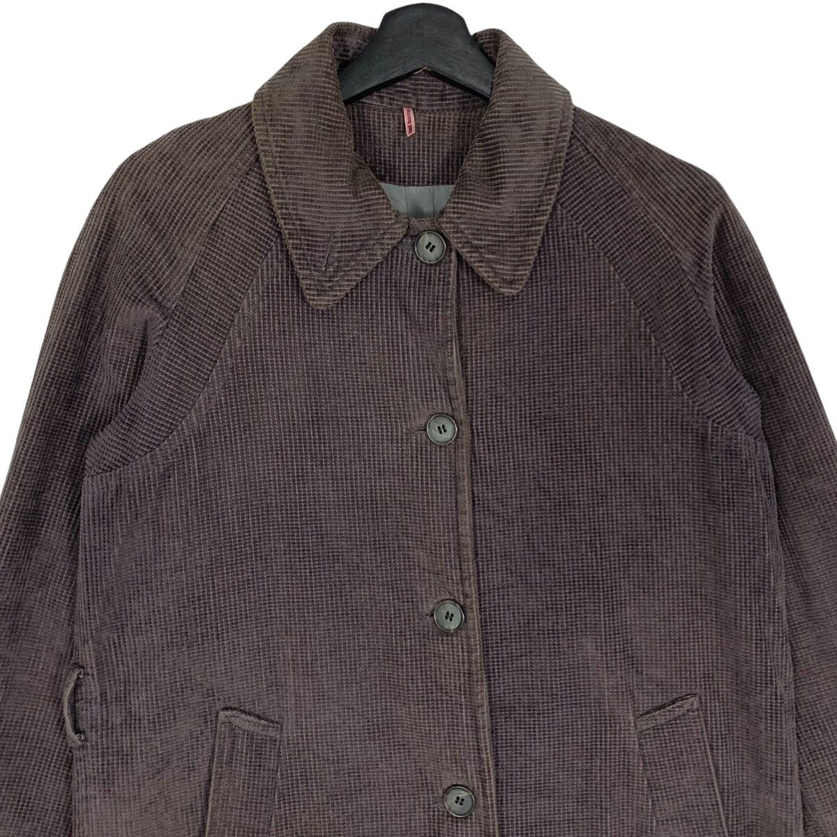 Japanese Brand Ball Barret Clothing JapaneseBrand Velvet Trench Coat Size US M / EU 48-50 / 2 - 3 Thumbnail