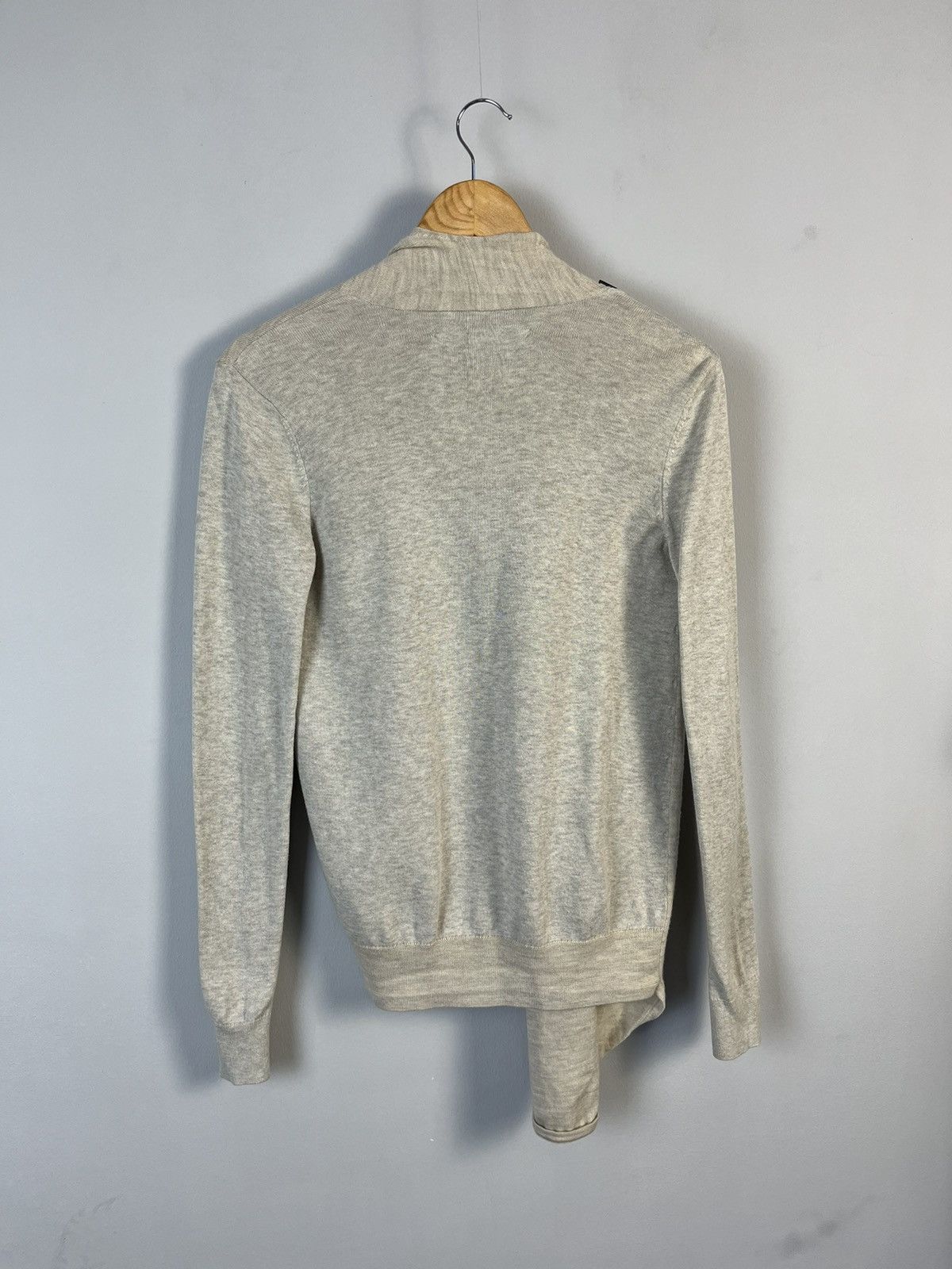 Allsaints Allsaints Drina Merino Wool Avant Garde Y2K Cardigan Jumper Size XS / US 0-2 / IT 36-38 - 7 Thumbnail