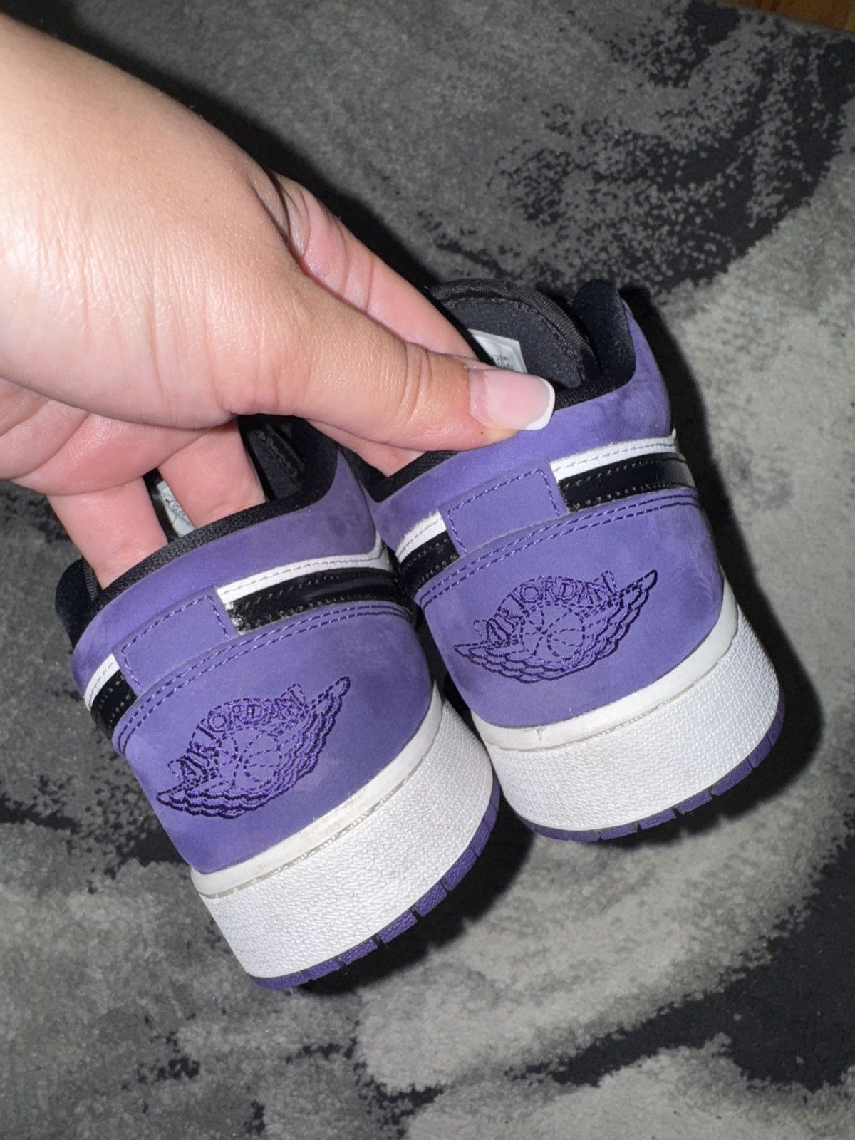 Nike Jordan 1 Low Court Purple Size US 7 / EU 40 - 4 Thumbnail