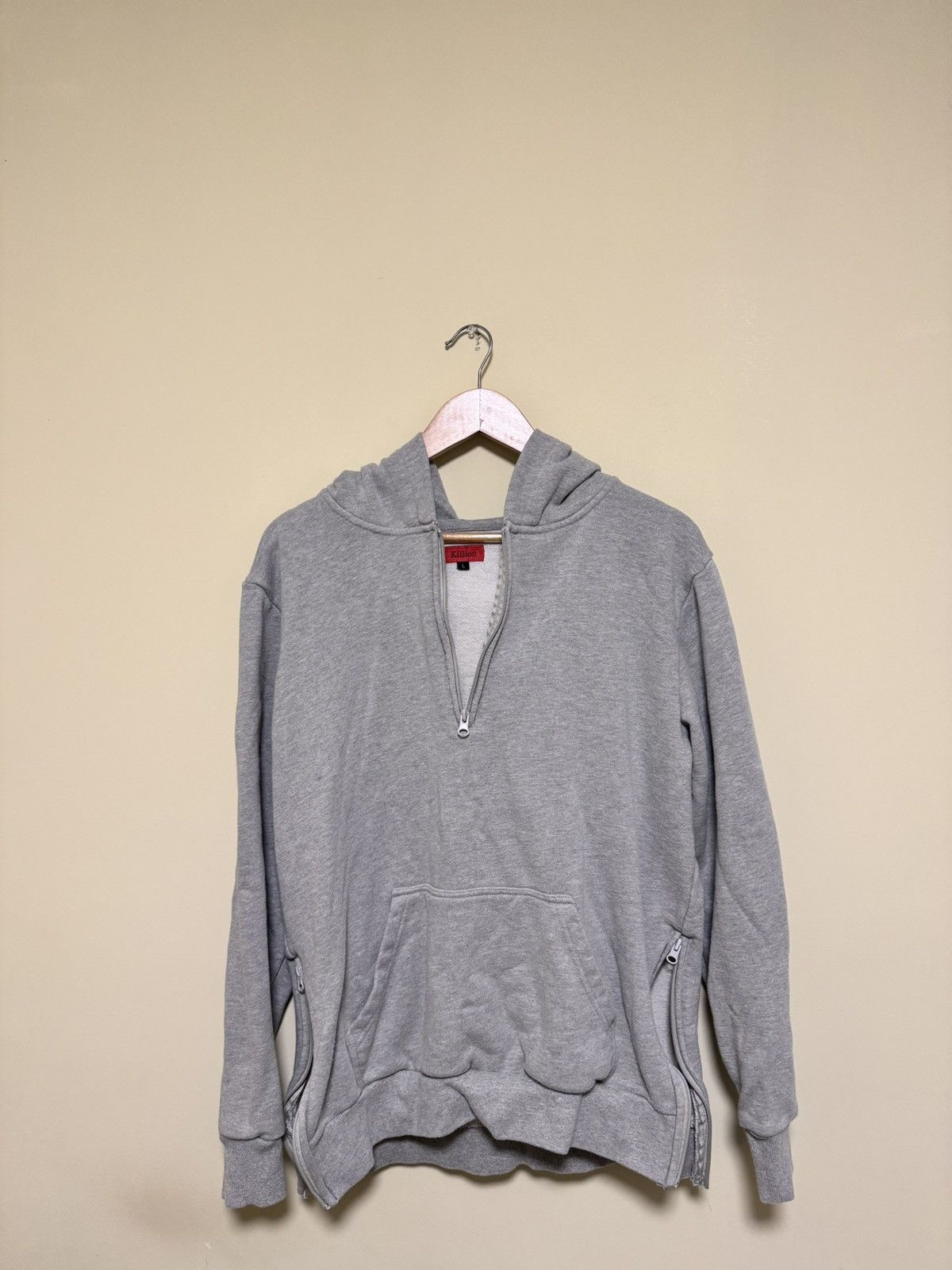 Killion × Other × Vintage Killion Half - Zip Hoodie Heather Grey Size US L / EU 52-54 / 3 - 1 Thumbnail
