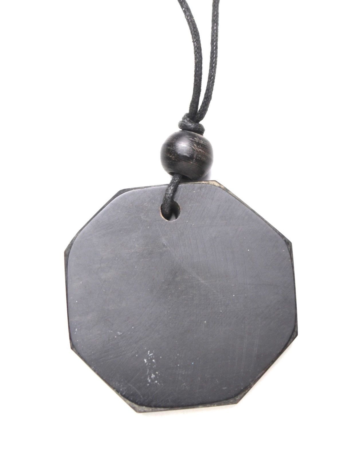 Vintage 2000S JAPANESE HAND-CARVED WOODEN OCTAGONAL FLOWER NECKLACE Size ONE SIZE - 5 Thumbnail