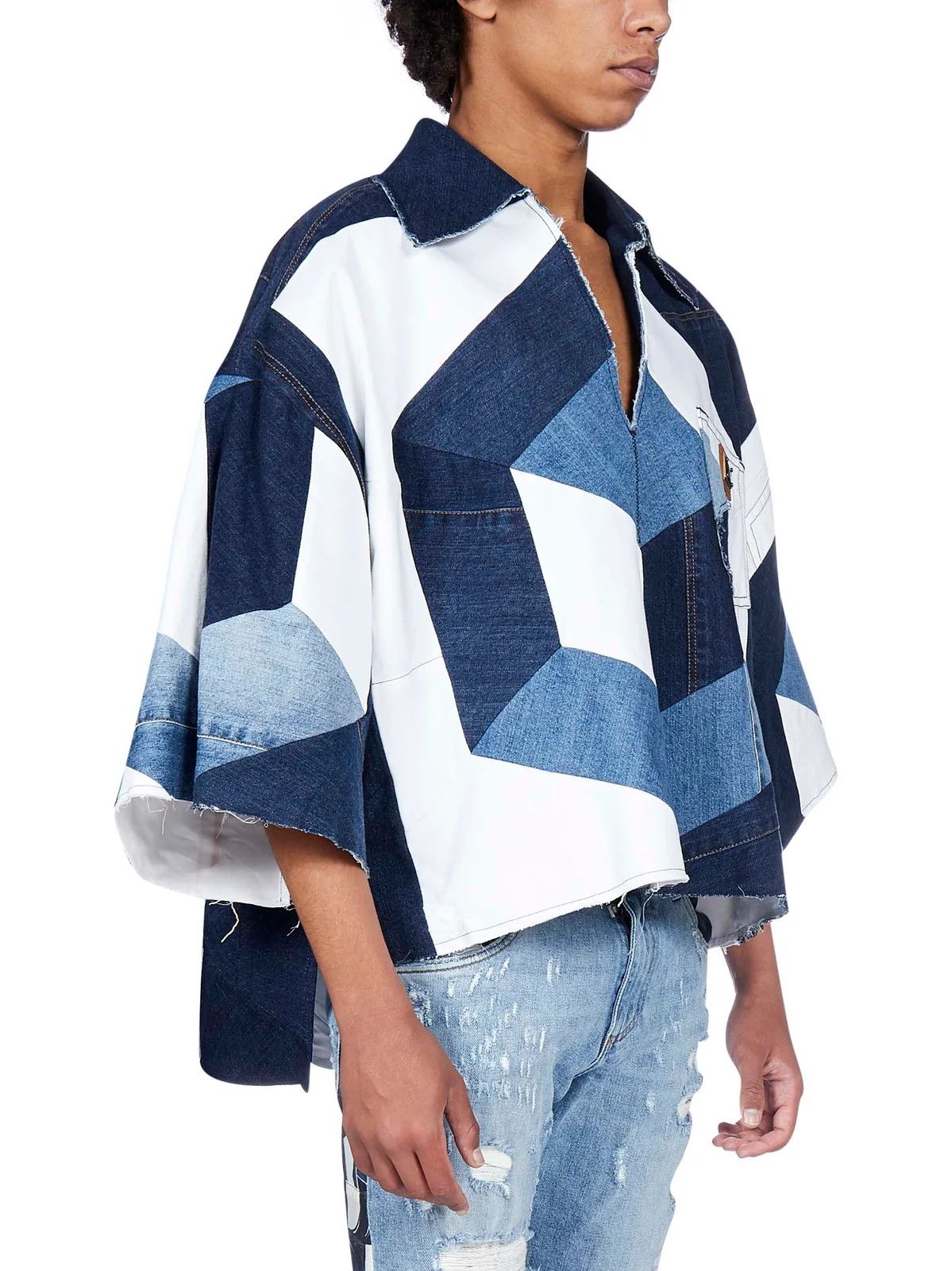 Dolce & Gabbana o1y0125 Denim Shirt in Multicolor Size US M / EU 48-50 / 2 - 3 Thumbnail