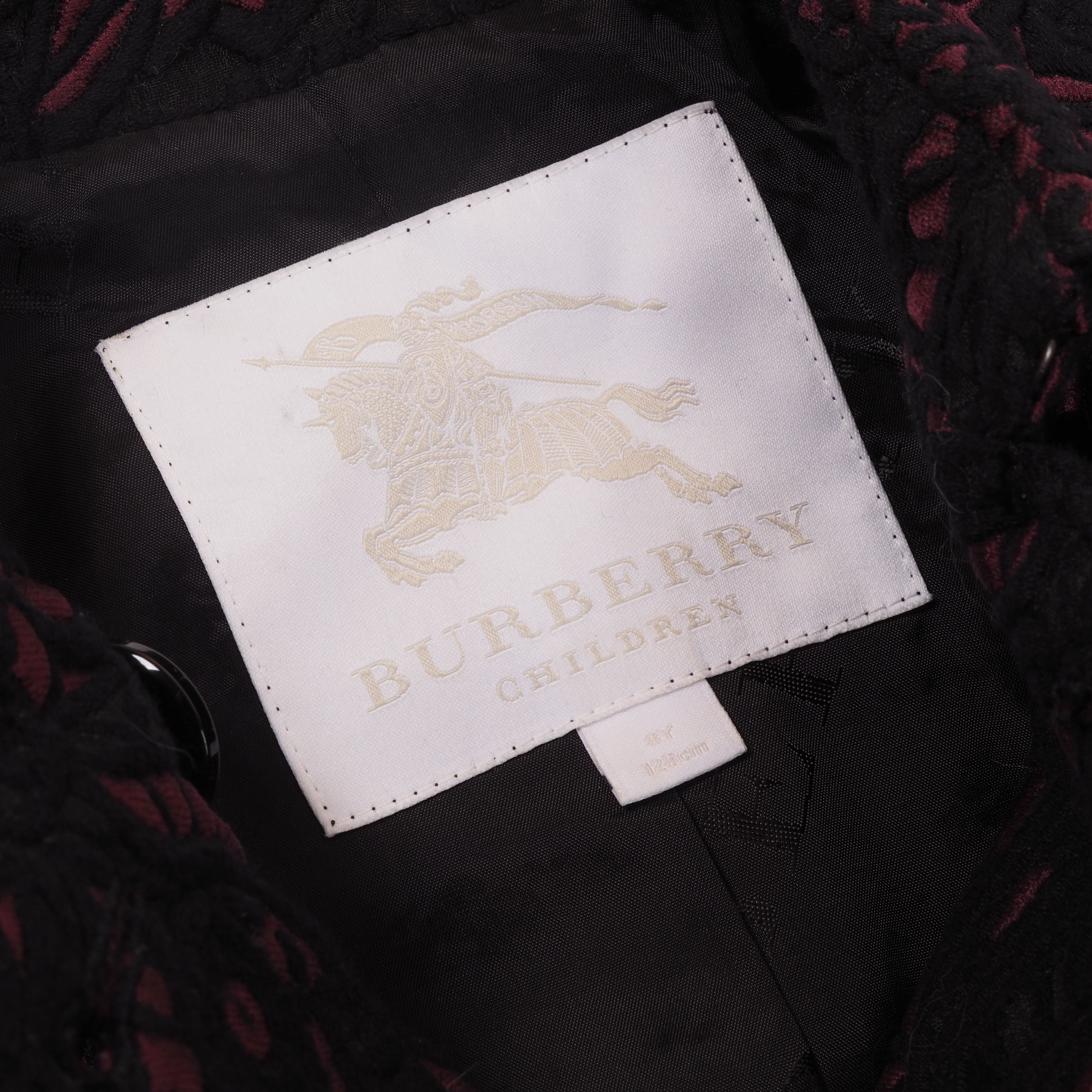 Burberry Burberry Children Girls Trench Coat Floral 8Y / 128cm Size XXS / US 00 / IT 34 - 3 Thumbnail