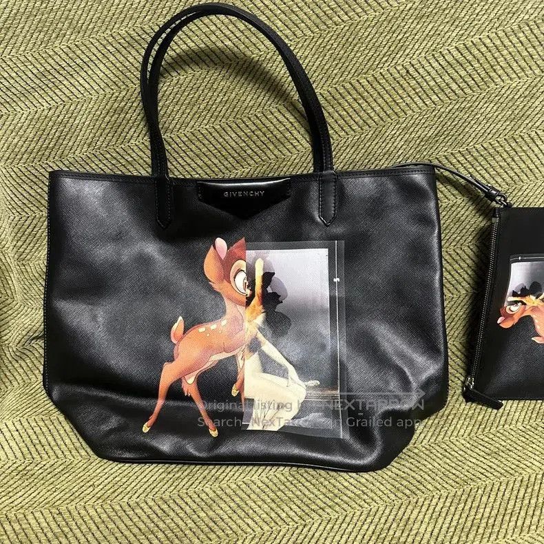Givenchy Bambi Tote Bag Large Black.