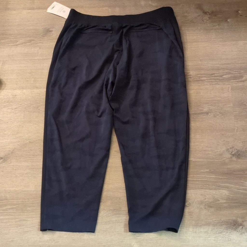 Athleta Athleta Blue Brooklyn Ankle Camo Pants Size 18 Size 40" / US 18 - 11 Thumbnail