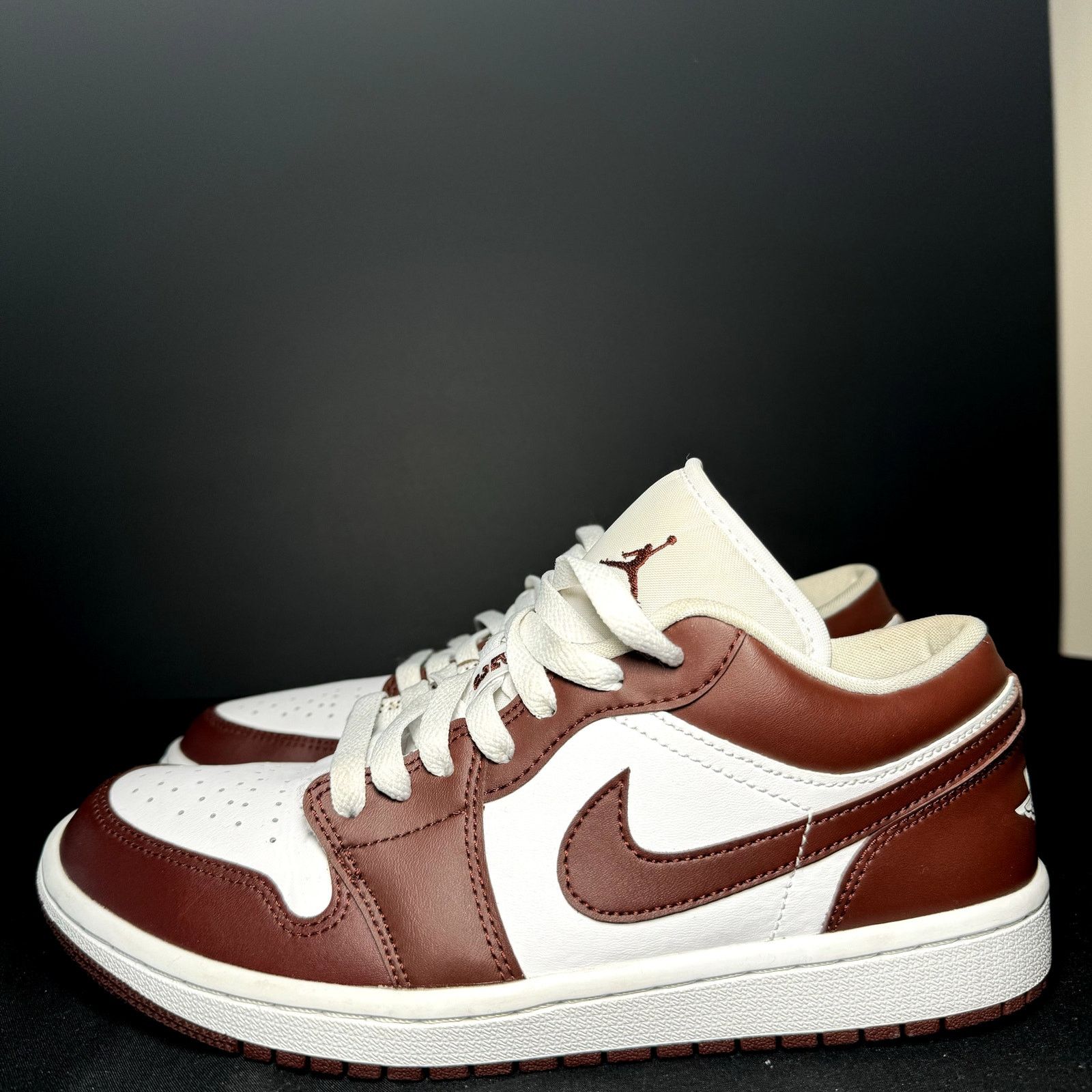 Jordan Brand × Nike Size 9 - Nike Air Jordan 1 Low Bronze Eclipse Women's Shoes Size US 9 / IT 39 - 8 Thumbnail
