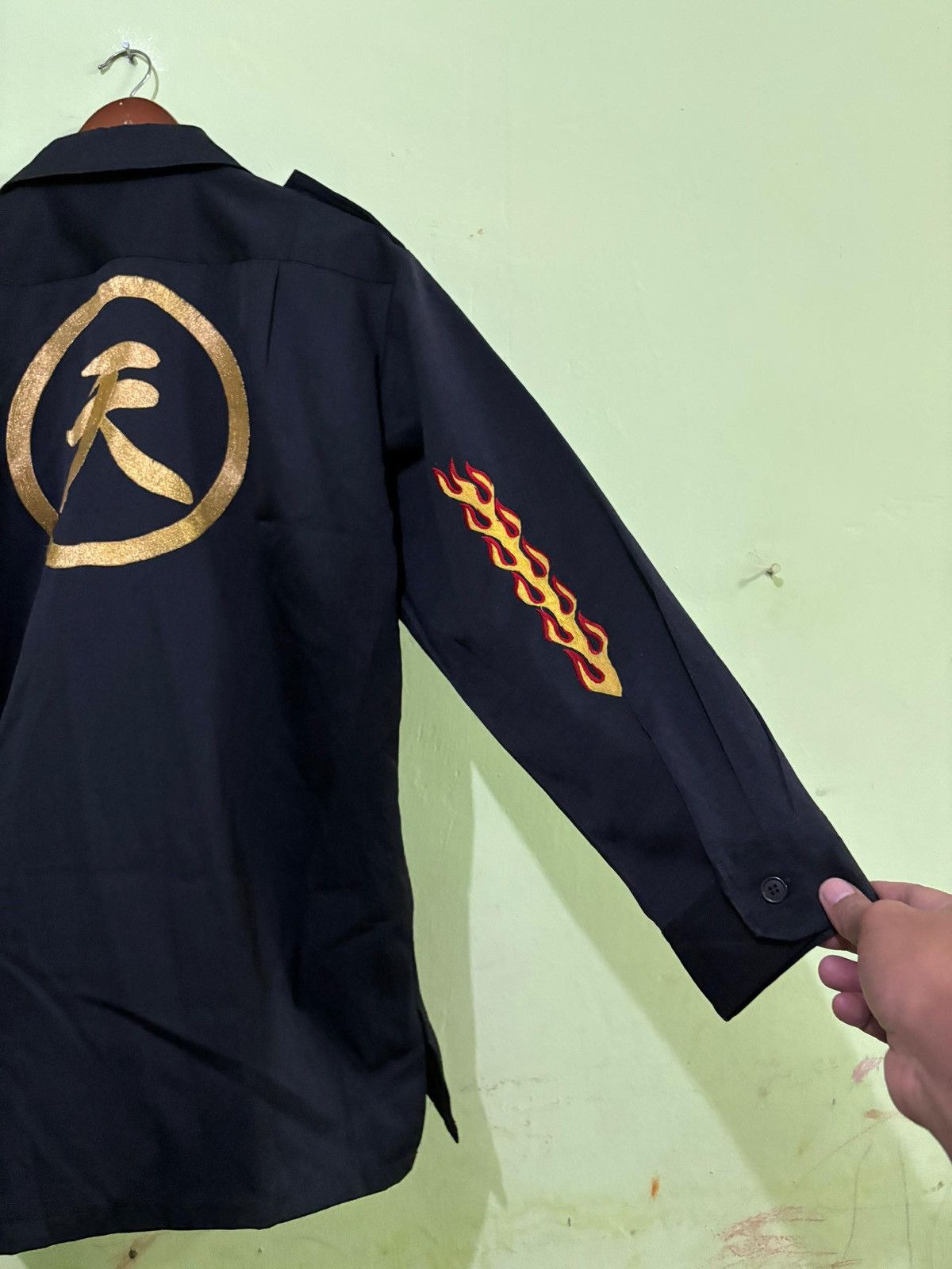 Japanese Brand VTG 90s Bozokuzo Japanese Biker Geng Design Embroidered Logo Size US L / EU 52-54 / 3 - 8 Thumbnail