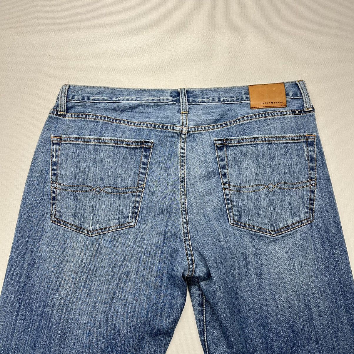 Lucky Brand Lucky Brand Jeans Blue 363 Vintage Straight Denim Stretch Size US 36 / EU 52 - 16 Thumbnail