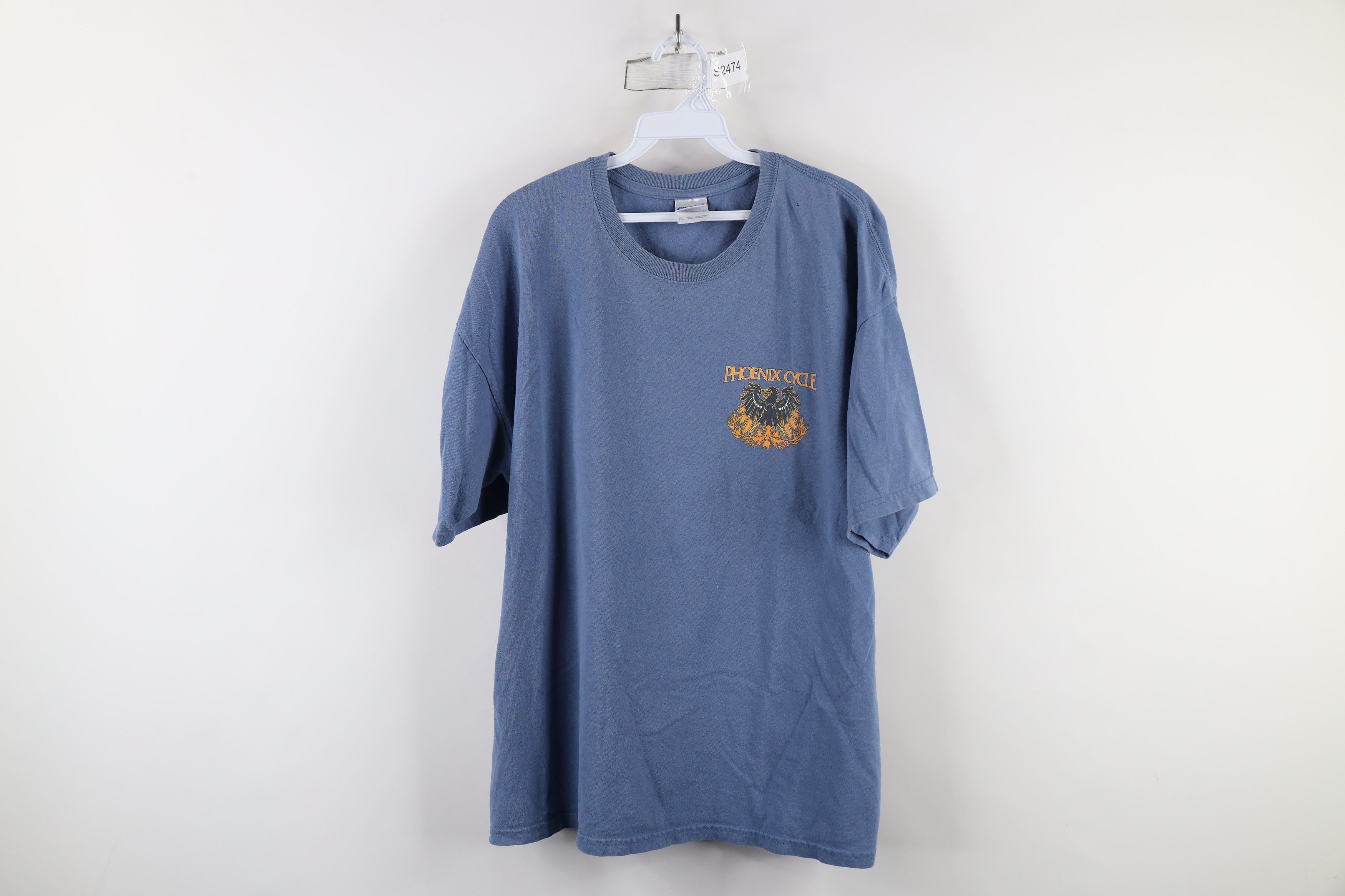 Vintage Vintage Streetwear Phoenix Cycle Motorcycles Canada T-Shirt Size US XL / EU 56 / 4 - 1 Thumbnail
