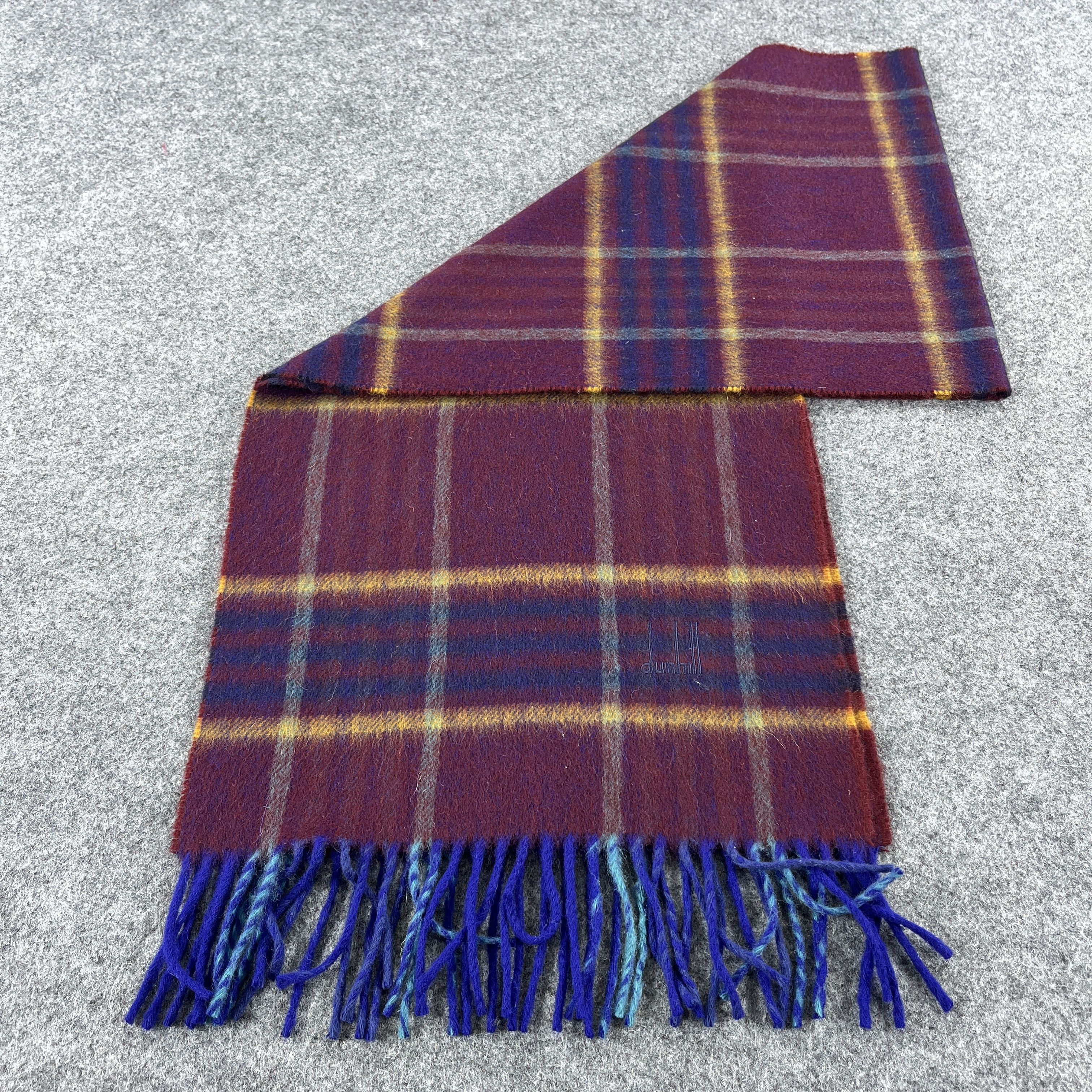 Alfred Dunhill Vintage Dunhill Scarf / Muffler / Neckwear T1235 Size ONE SIZE - 4 Thumbnail