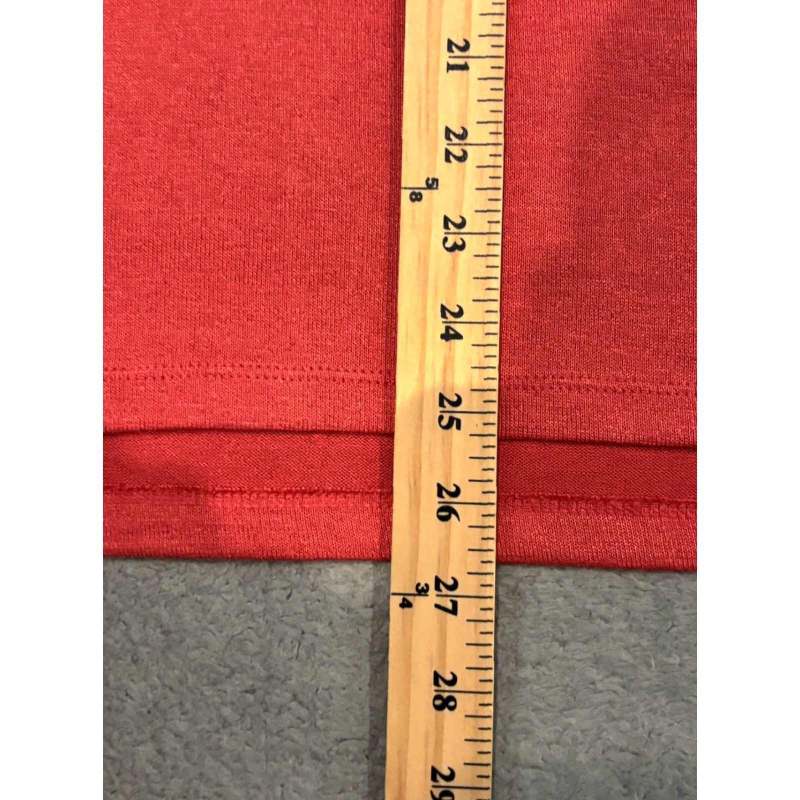 Orvis ORVIS T-Shirt Womens Medium Coral Fine Knit Top V Neck Ladies Short Sleeve Shirt Size M / US 6-8 / IT 42-44 - 4 Thumbnail