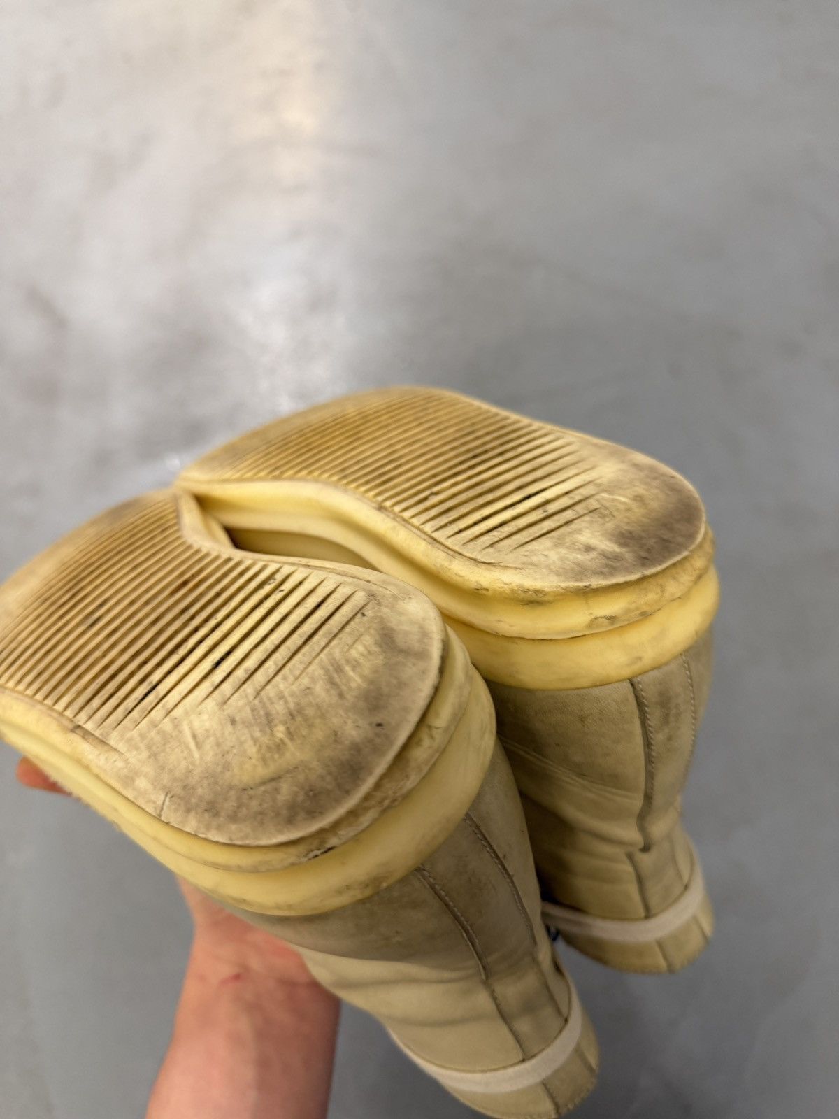 Rick Owens Rick Owens Main Line Vintage Leather High Sneakers Size US 9 / EU 42 - 15 Thumbnail