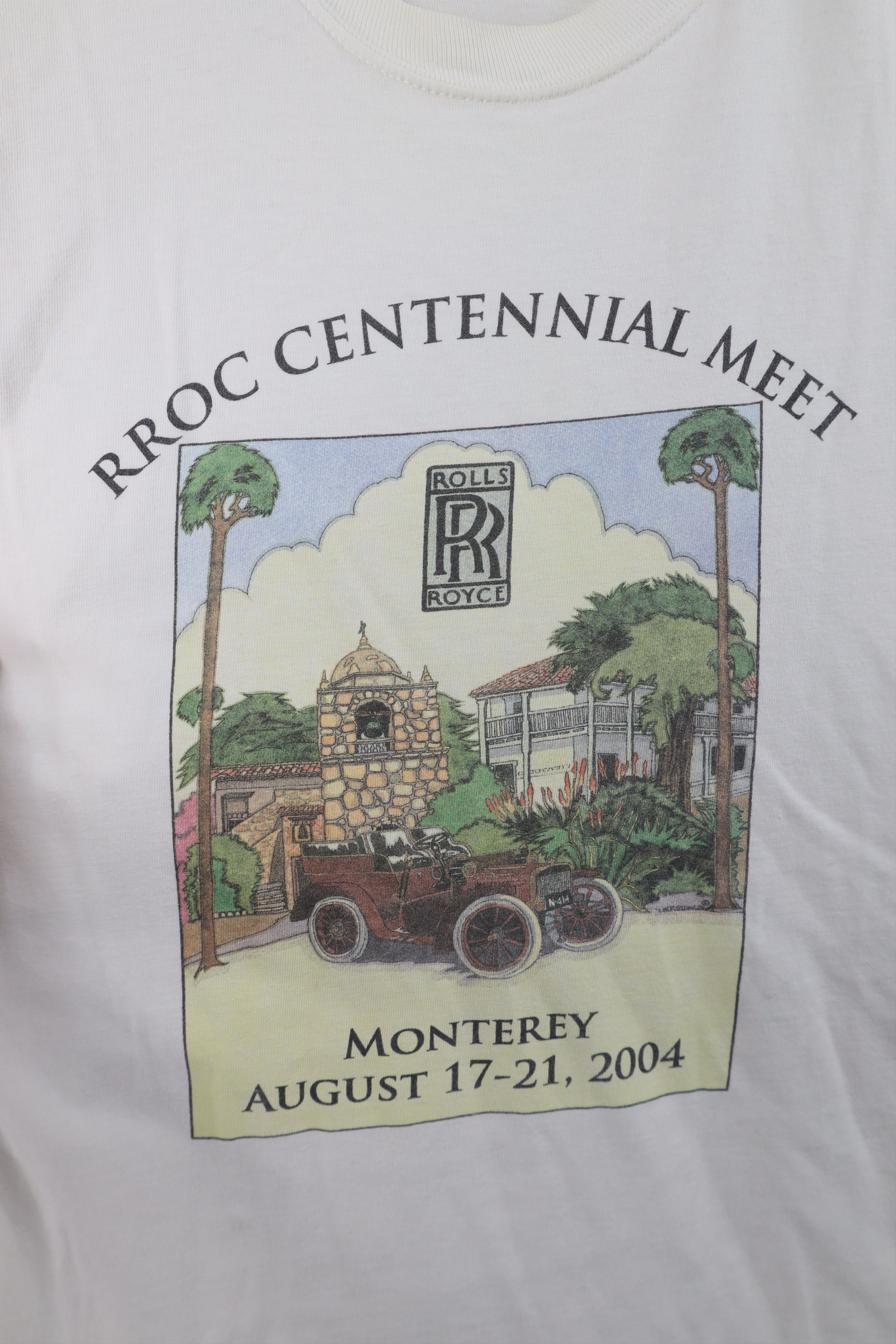 Vintage Vintage Y2K Centennial Rolls Royce Short Sleeve T-Shirt 2004 Size US XL / EU 56 / 4 - 4 Thumbnail