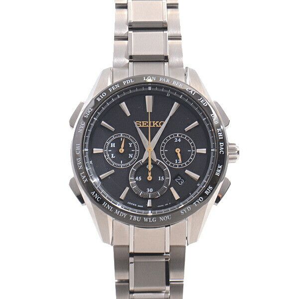 Seiko Seiko Seiko BRIGHTZ Flight Expert Titanium Metal Automatic SAGA221 DUTY FREE for USA Size ONE SIZE - 1 Thumbnail