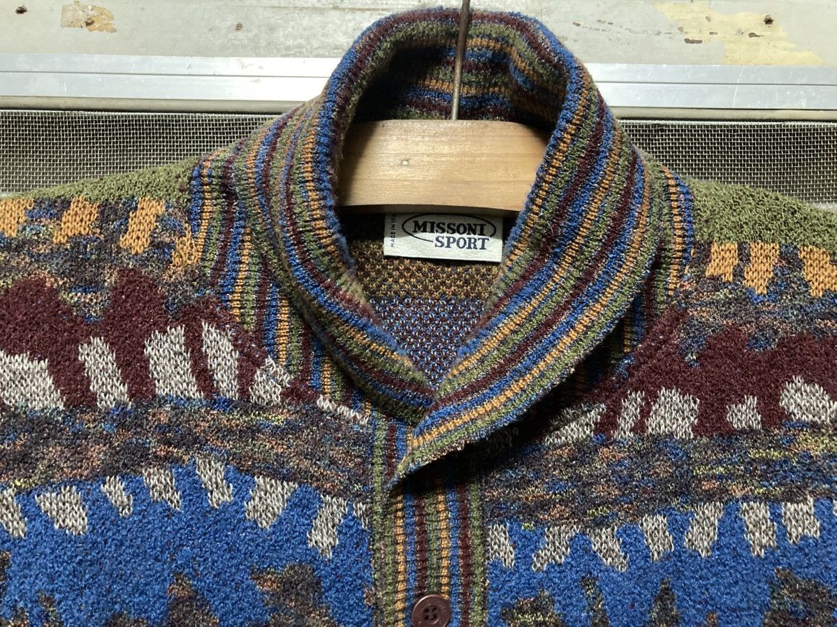 Missoni Missoni Haft Wool Pullover Long Sleeve Size US M / EU 48-50 / 2 - 2 Thumbnail