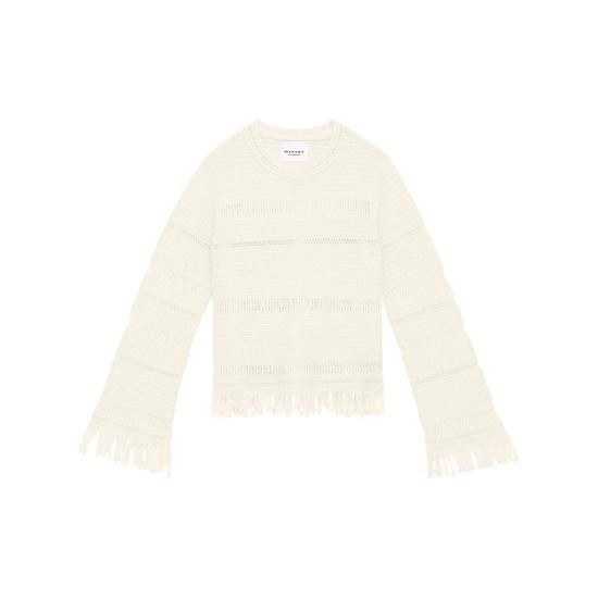 Isabel Marant Etoile ISABEL MARANT ETOILE Women Jackets C1L09E PU0662FA 23EC WHITE Size M / US 6-8 / IT 42-44 - 1 Thumbnail