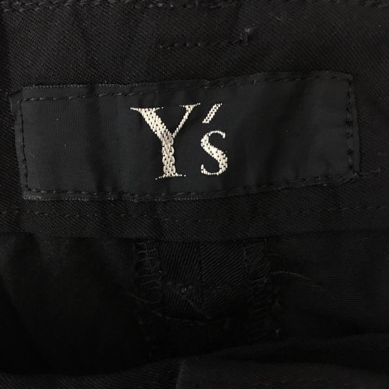 Yohji Yamamoto Vtg YOHJI YAMAMOTO Y’s Minimalist Black Pant Trouser Slack Size 26" / US 2 / IT 38 - 3 Thumbnail