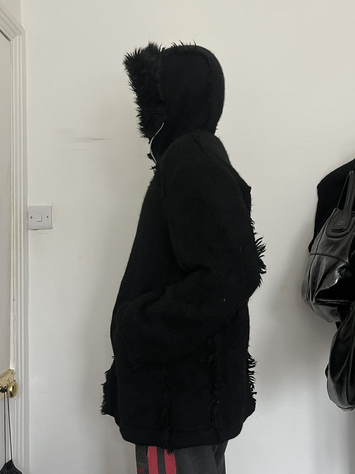 Junya Watanabe Junya Watanabe 2003 faux fur knit coat Size US M / EU 48-50 / 2 - 5 Thumbnail