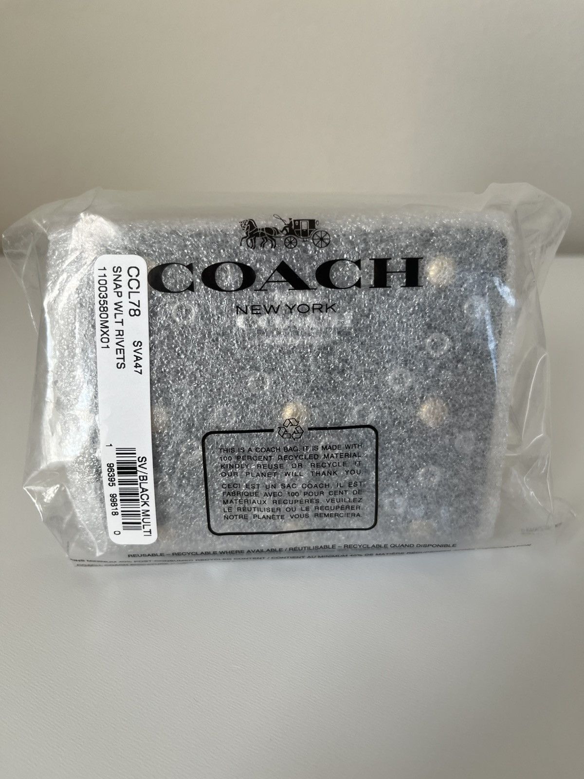 Coach Coach Snap Wallet With Rivets Size ONE SIZE - 9 Thumbnail