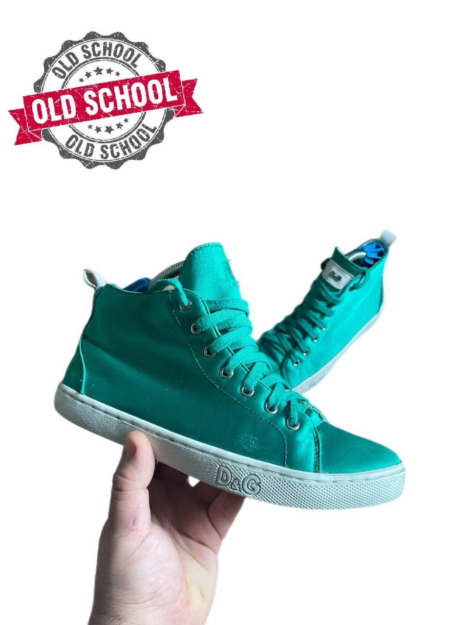 Dolce & Gabbana × Vintage Dolce&Gabbana Butterfly Vintage Y2K Hi Sneakers Shoes Size US 5 / IT 35 - 1 Thumbnail