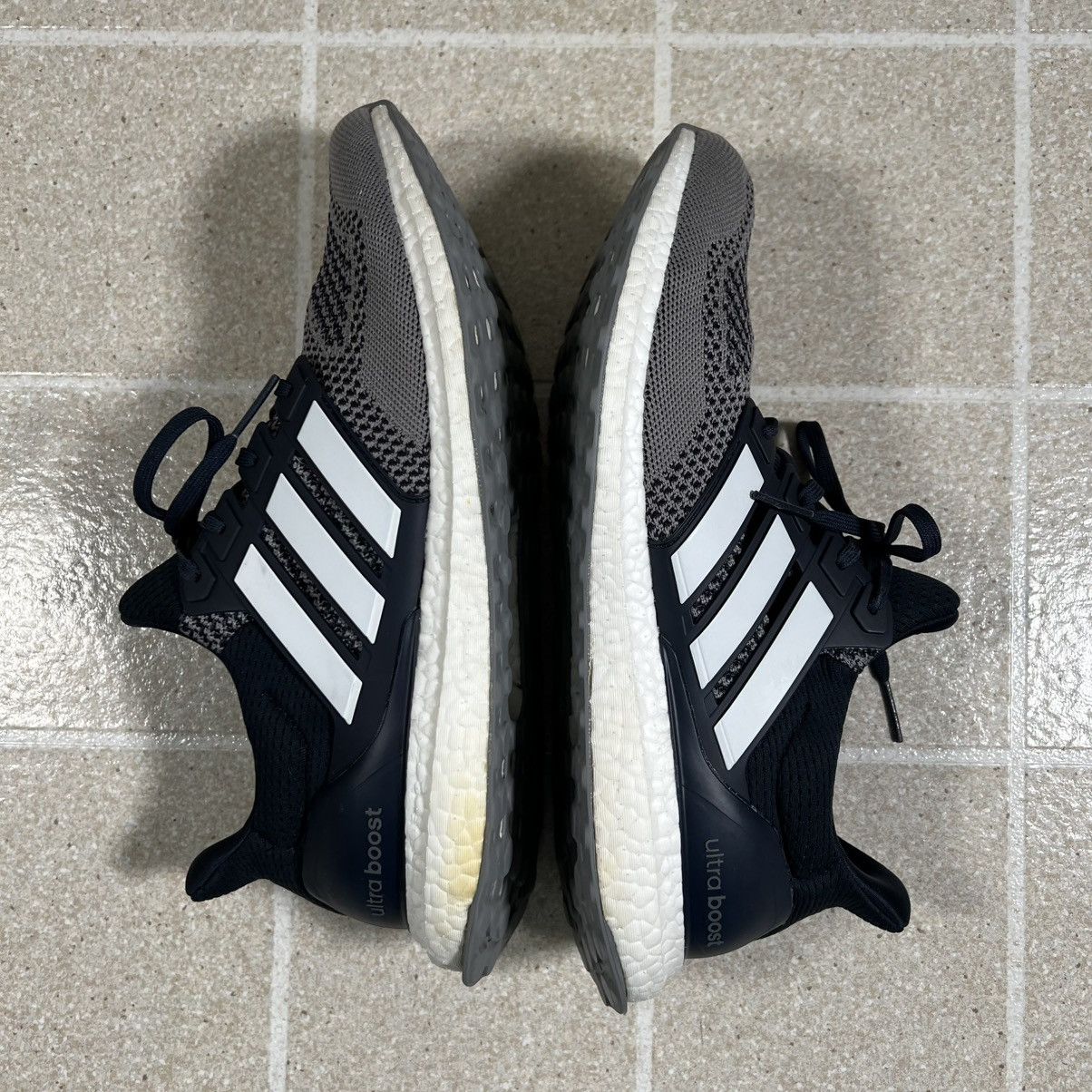 Adidas Adidas Ultraboost 1.0 Legend Cloud White Grey Running Sz 13 Size US 13 / EU 46 - 6 Thumbnail