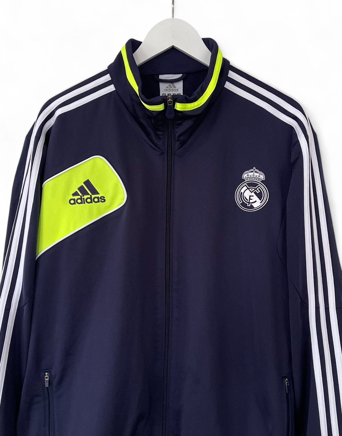 Adidas × Vintage Real Madrid Spain Adidas Jacket Top Men's Size XL Size US XL / EU 56 / 4 - 3 Thumbnail