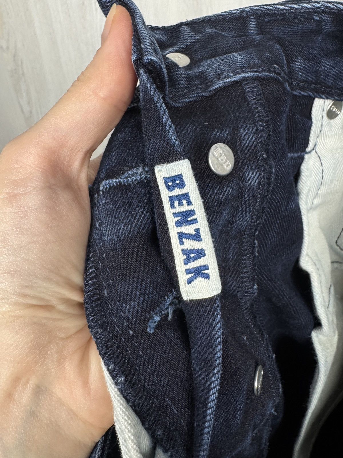 Benzak Denim Developers Benzak Denim Developers Candiani 14 oz faded selvedge jeans Size US 30 / EU 46 - 15 Thumbnail