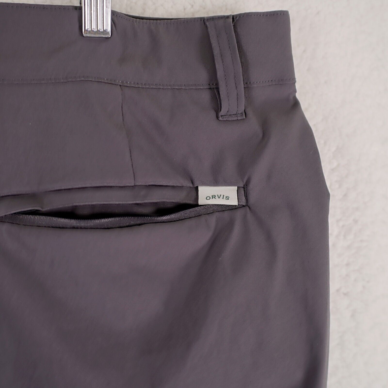 Orvis Orvis Gray Nylon Spandex Pants 39/30 Stretch Waist Water Rep Size US 39 - 5 Thumbnail