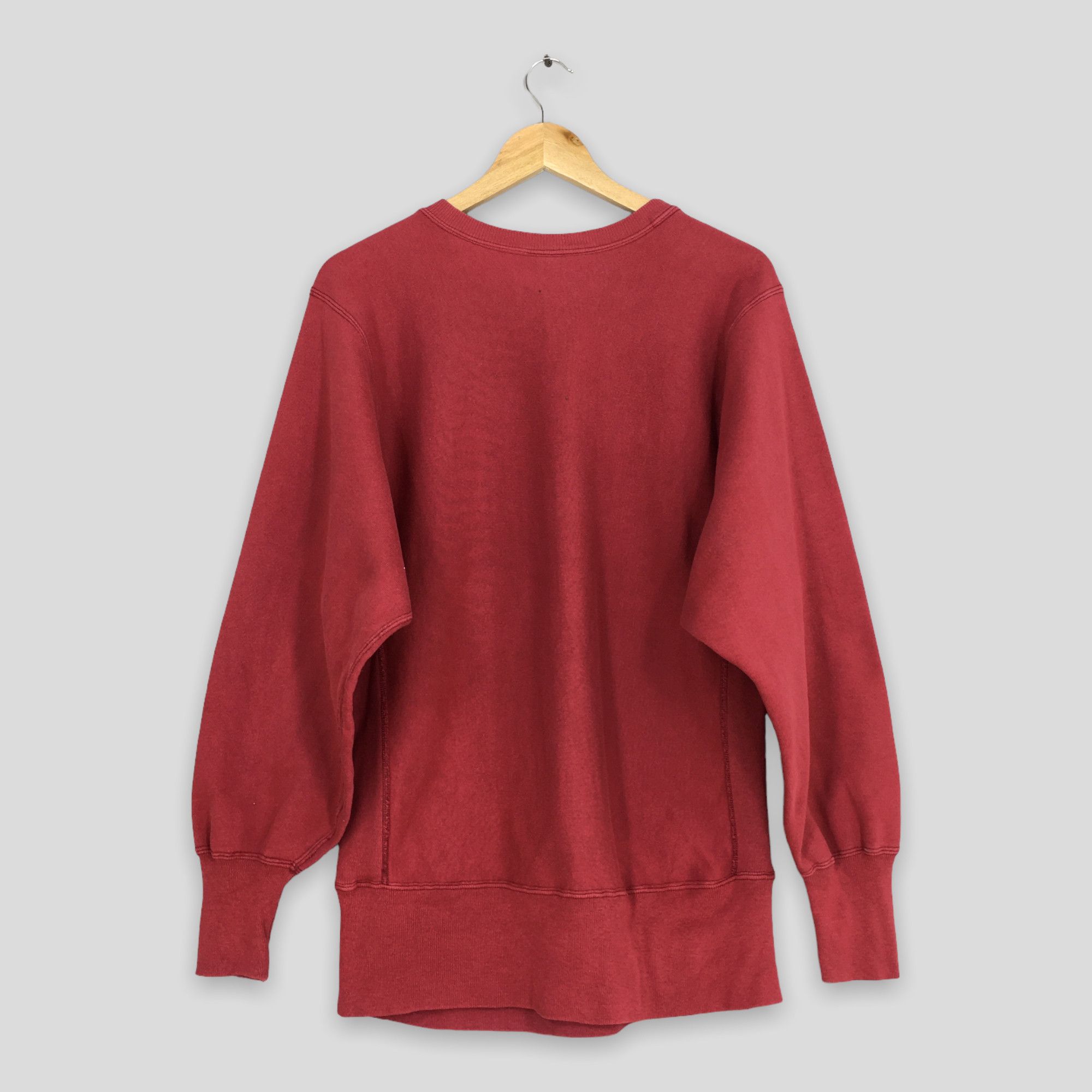 Champion × Vintage Vintage Champion Reverse Weave Red Sweatshirt Medium Size US M / EU 48-50 / 2 - 6 Thumbnail