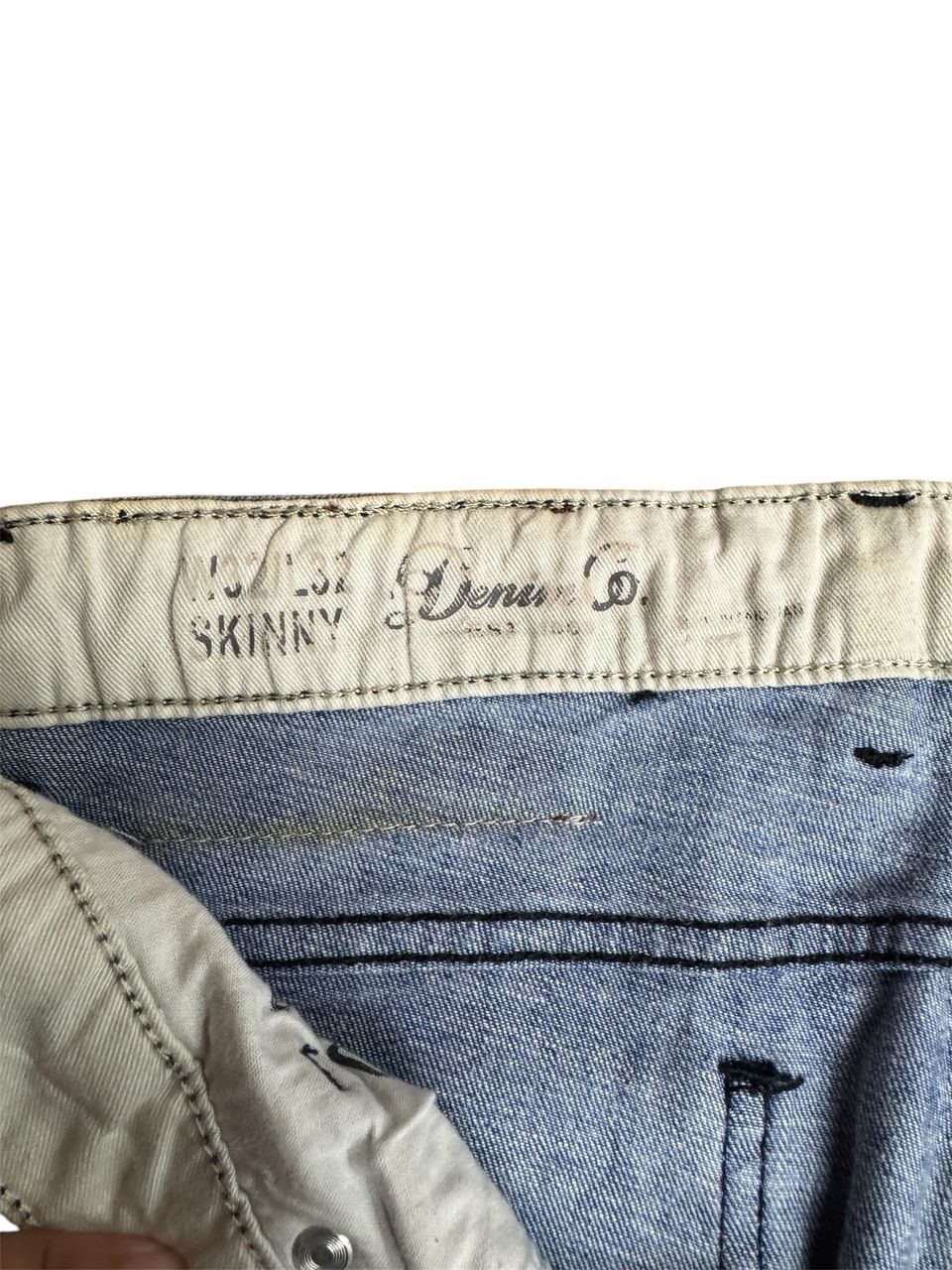 Other × Vintage Authentic D.co denim faded skinny fit Size US 32 / EU 48 - 10 Thumbnail