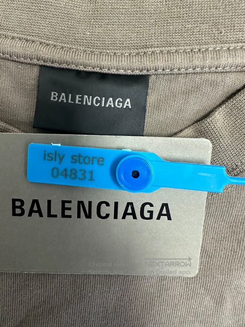 Balenciaga Balenciaga Letter Printed T-Shirt Size US XS / EU 42 / 0 - 4 Thumbnail