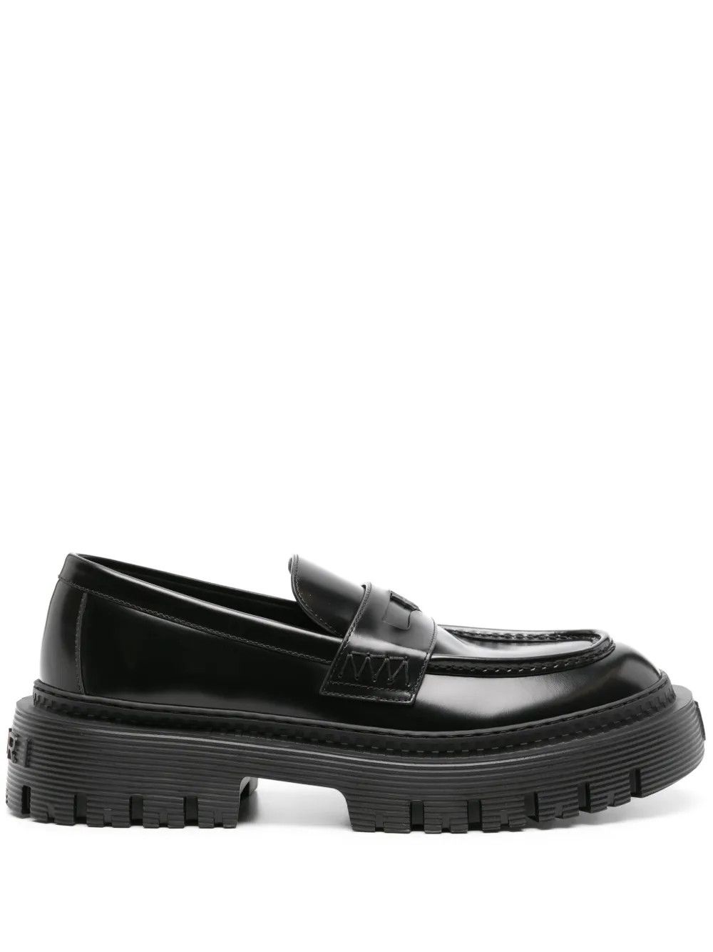 Amiri o1y0525 Leather Loafers in Black Size US 13 / EU 46 - 1 Thumbnail