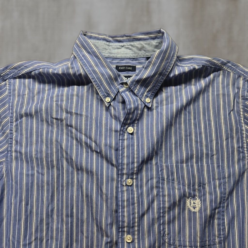 Chaps CHAPS Blue Long Sleeve Button-Up Shirt Adult Men's Large Size US L / EU 52-54 / 3 - 1 Thumbnail