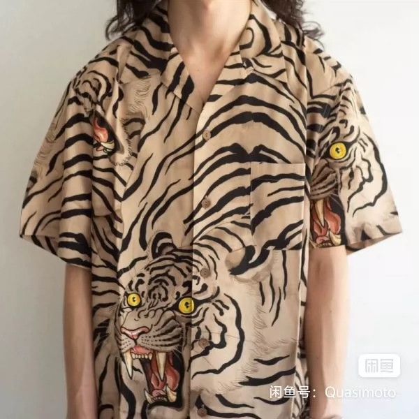 Wacko Maria Wacko Maria 22SS New Mighty Crown Cloud Tiger Embroidered Size US M / EU 48-50 / 2 - 1 Thumbnail