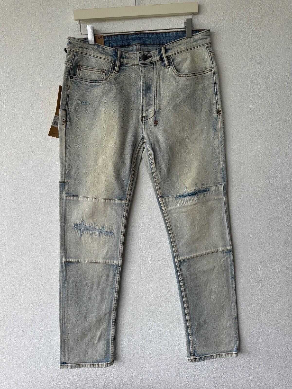Ksubi new Ksubi mens denim jean hazlow 32 nimbus light blue Size US 32 / EU 48 - 1 Thumbnail