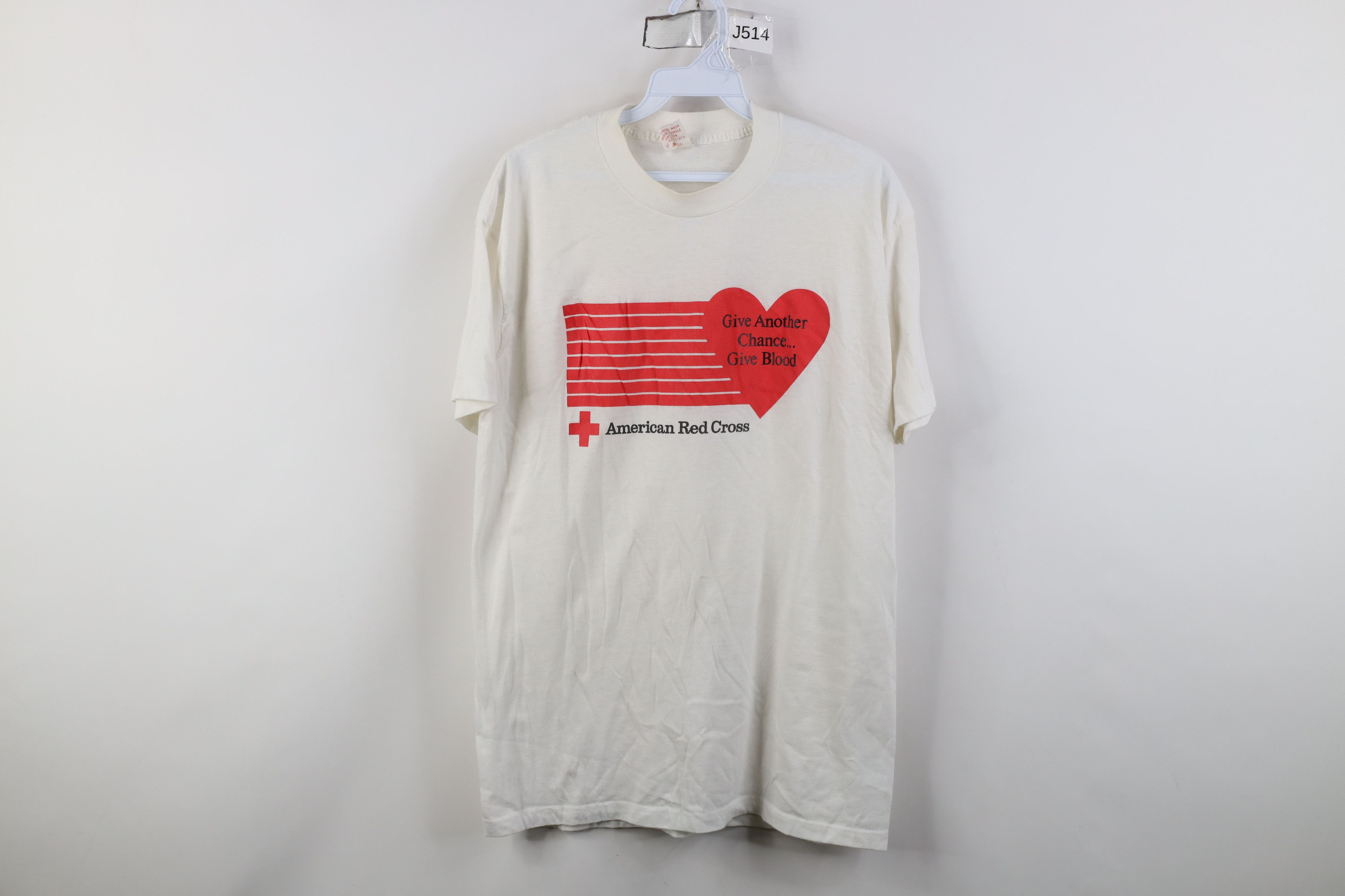 Vintage Vintage 60s 70s Sheer American Cross Short Sleeve T-Shirt Size XL / US 12-14 / IT 48-50 - 1 Thumbnail