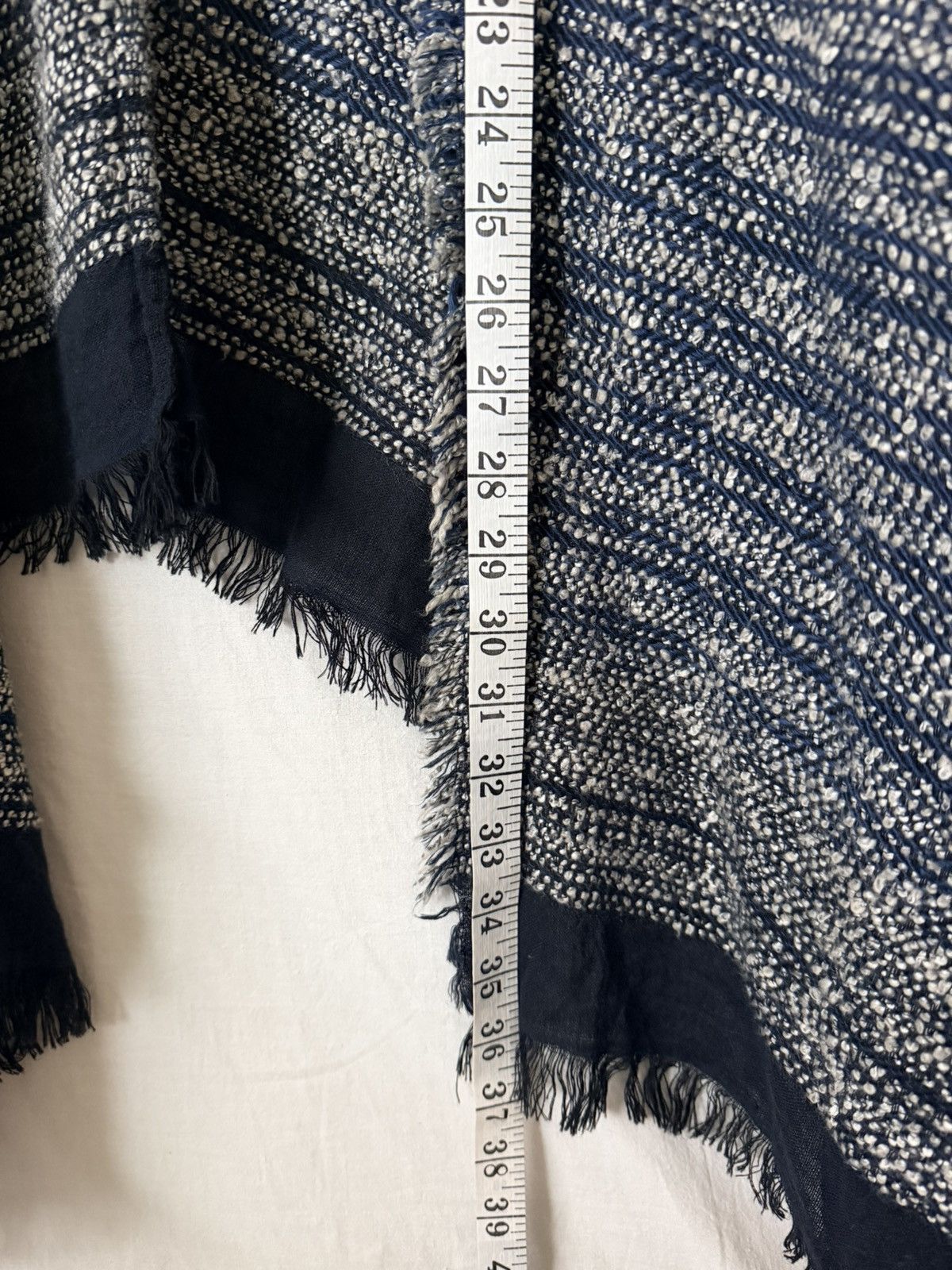 Free People Free People Hooded Poncho Fringe Hem Oversized Boho Cotton Size ONE SIZE - 5 Thumbnail